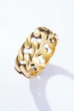 Bague chaîne