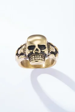 Bague tête de mort
