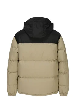 Blouson bi couleur à capuche