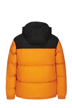 Blouson bi couleur à capuche