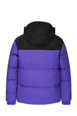 Blouson bi couleur à capuche