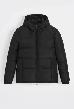 Blouson bi couleur à capuche