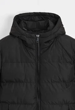 Blouson bi couleur à capuche