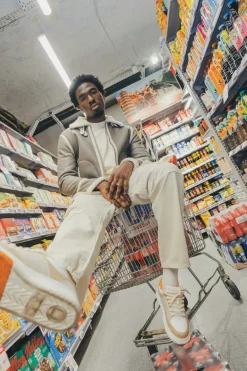 Blouson simili moumoute