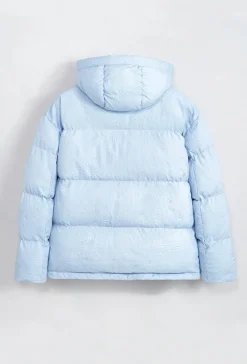Blousons à capuche matelassé et à motif