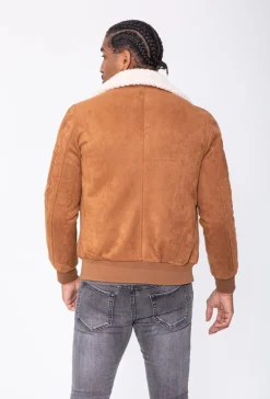 Bomber suedine