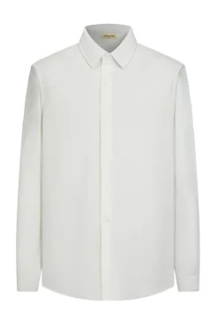 Chemise à manche longues boutonnée pour homme