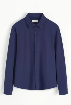 Chemise à manche longues boutonnée pour homme