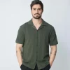 Chemise à manches courtes