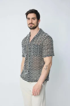 Chemise à manches courtes