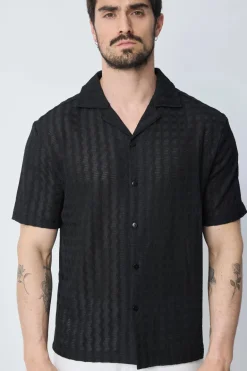 Chemise à manches courtes