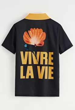 Chemise à manches courtes imprimée