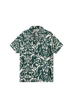 Chemise à motifs ethniques