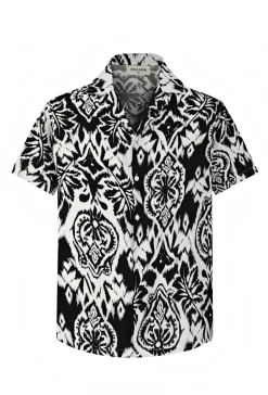Chemise à motifs fleur