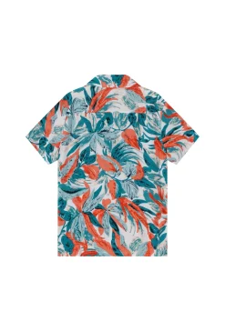 Chemise à motifs tropicals