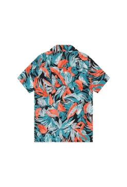 Chemise à motifs tropicals