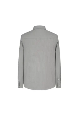 Chemise à rayure tennis manches longues