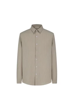 Chemise à rayure tennis manches longues