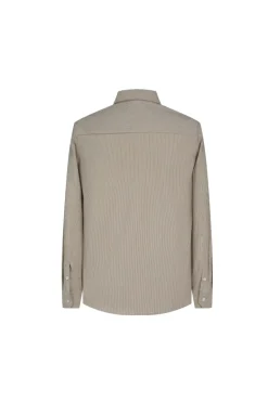 Chemise à rayure tennis manches longues