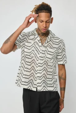 Chemise à rayures