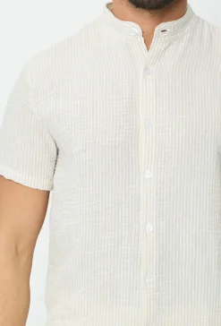 Chemise à rayures