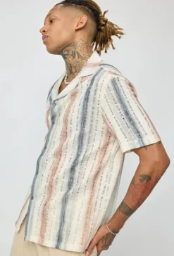 Chemise à rayures