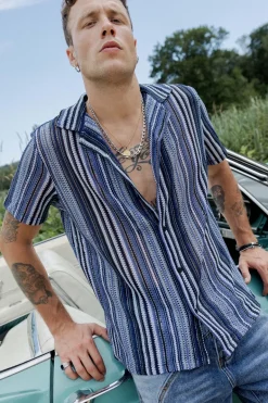 Chemise à rayures classique