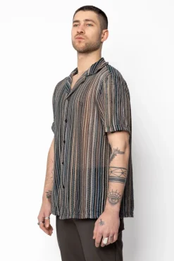Chemise à rayures classique