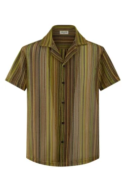 Chemise à rayures classique