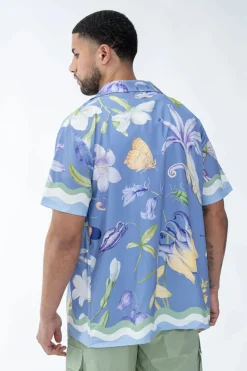 Chemise chic avec des motifs botaniques