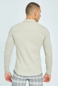 Chemise classique à boutons fantaisie