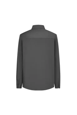 Chemise classique unie à manches longues