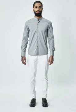 Chemise col mao