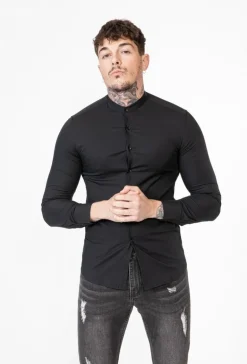 Chemise col mao