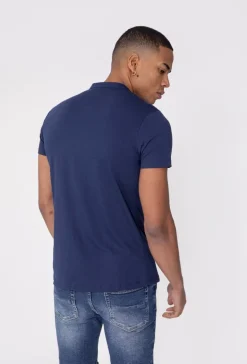 Chemise col mao manches courtes