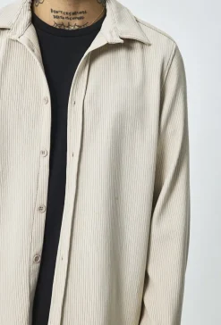 Chemise cotelé oversize