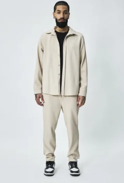 Chemise cotelé oversize