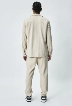 Chemise cotelé oversize