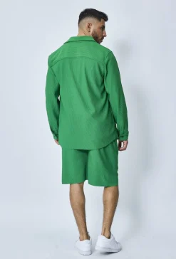 Chemise cotelé oversize