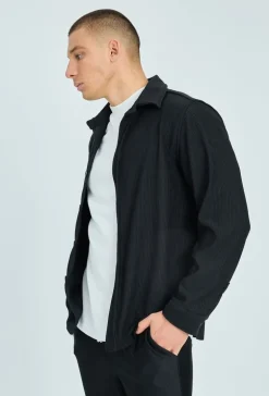Chemise cotelé oversize