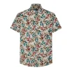 Chemise décontractée à imprimé fleuri