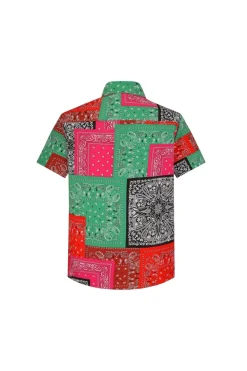 Chemise décontractée à imprimés bandana