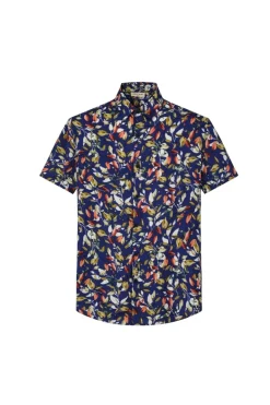 Chemise décontractée à imprimé fleuri