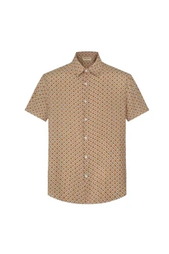 Chemise décontractée à imprimé graphique