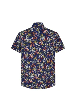Chemise décontractée à imprimé fleuri