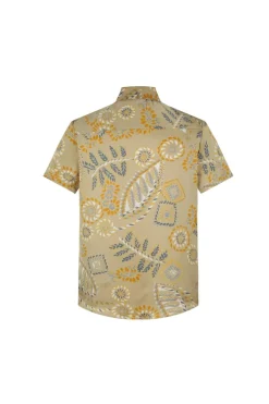 Chemise décontractée à imprimé fleuri