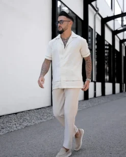 Chemise décontractée à manches courtes