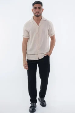 Chemise décontractée à manches courtes