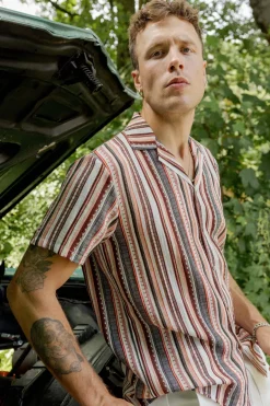 Chemise décontractée à motif