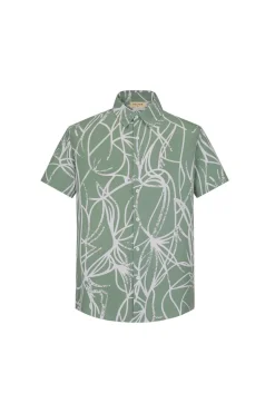 Chemise décontractée à motifs abstrait